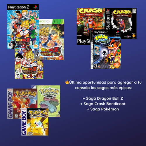 Set Exclusivo de Sagas - Dragon Ball y Muchos mas
